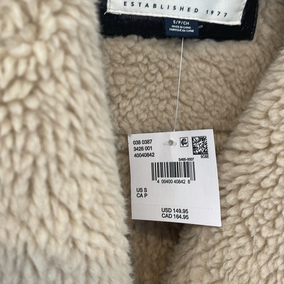 American Egale aviator winter jacket faux fur and leather - Picture 4 of 8